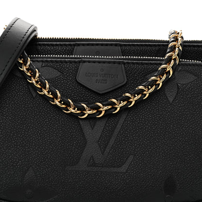 Louis Vuitton Empreinte Monogram Giant Multi Pochette Accessories Black 8 of 10