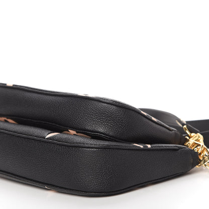 Louis Vuitton Empreinte Monogram Giant Multi Pochette Accessories Black Beige 7 of 9