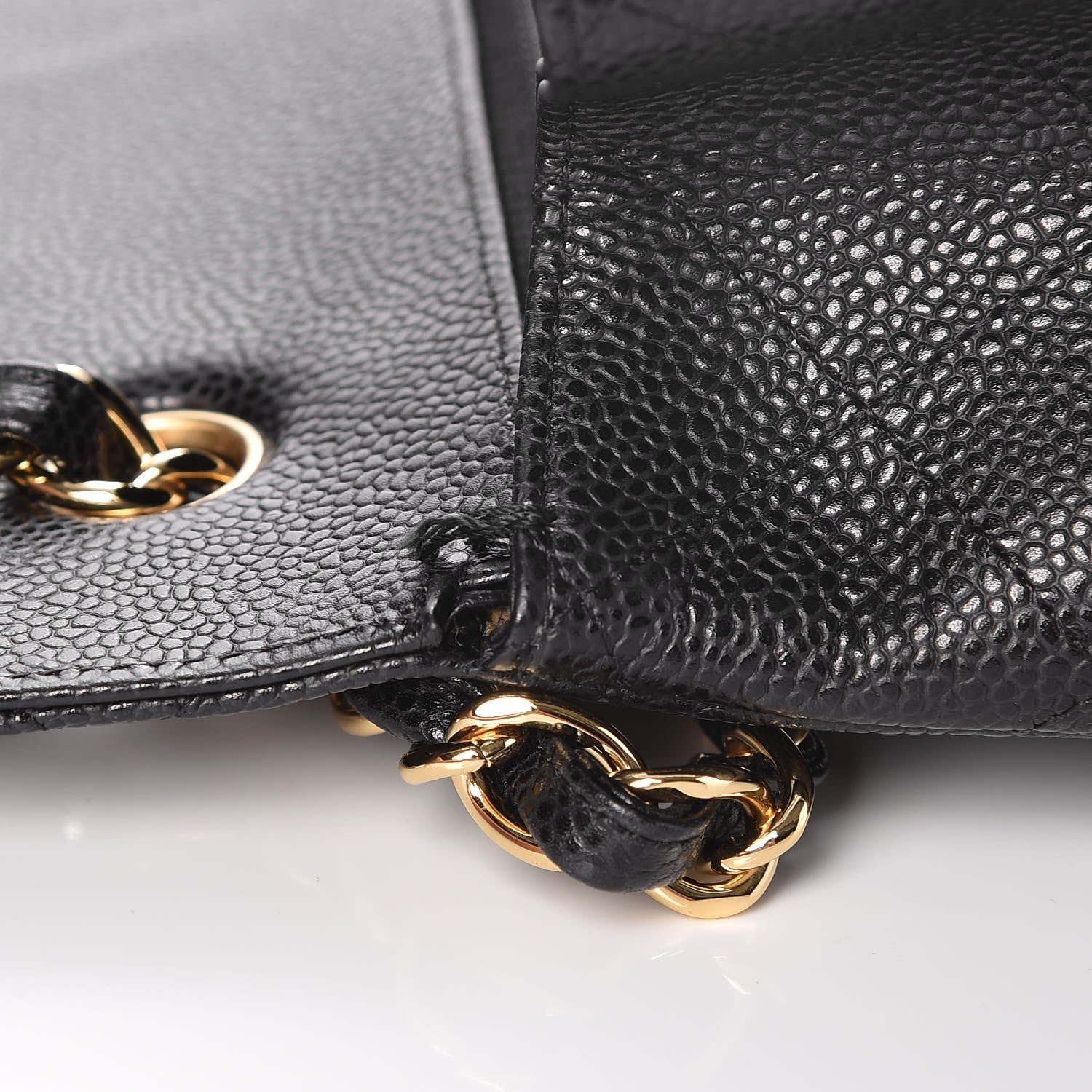 Chanel Caviar Quilted Maxi Single Flap Black 7 of 10