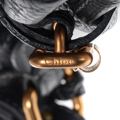 Chloe Leather Large Paddington Shoulder Bag Black 11 of 11
