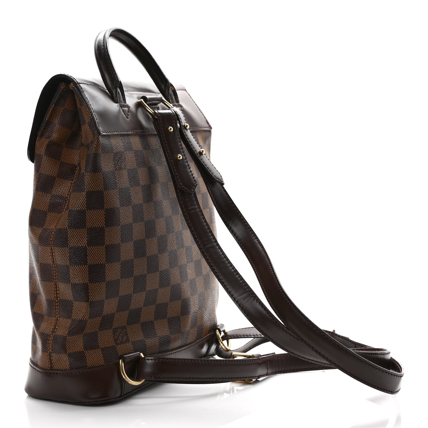 Louis Vuitton Damier Ebene Soho Backpack 3 of 14