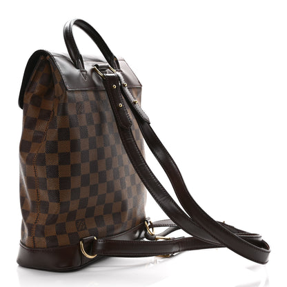 Louis Vuitton Damier Ebene Soho Backpack 3 of 14