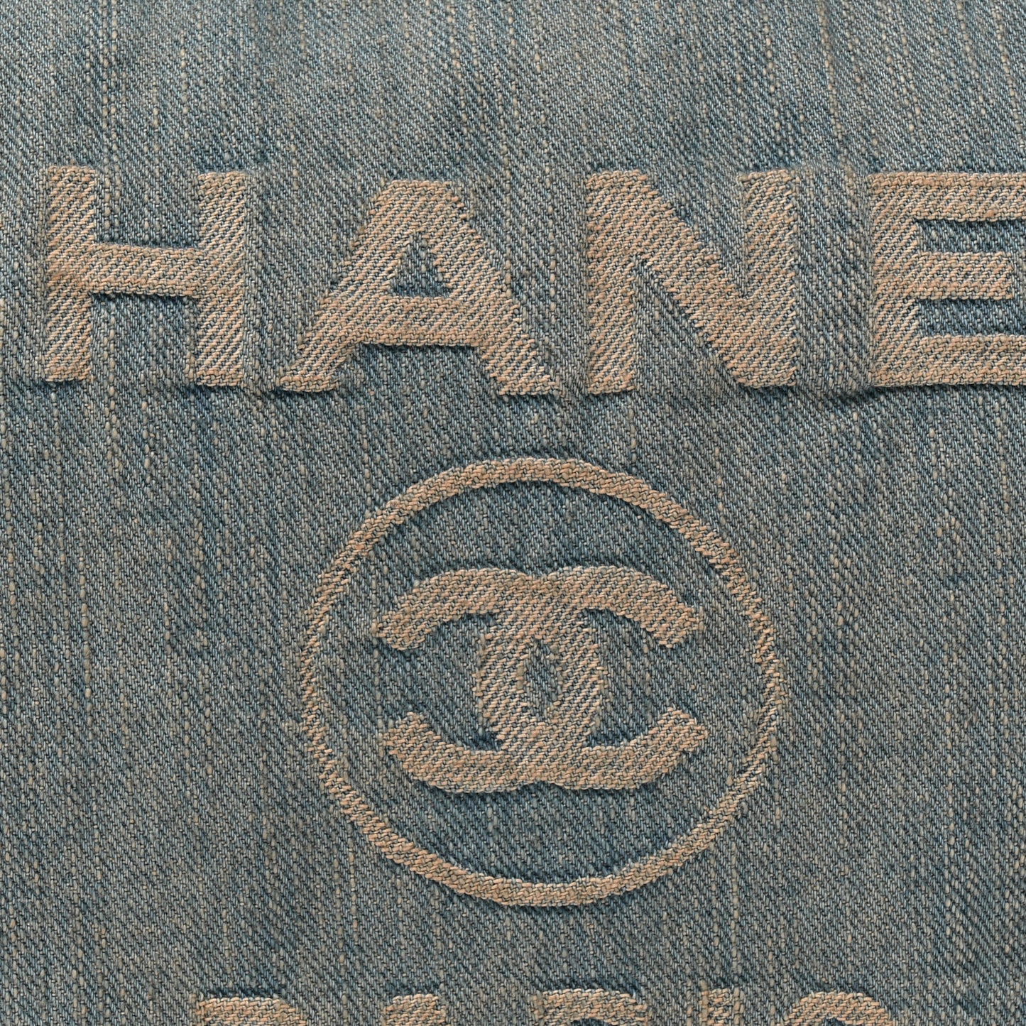 Denim Small Deauville Tote Light Blue