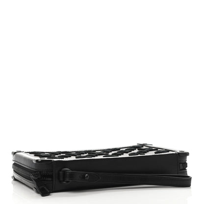 Louis Vuitton Monogram Tuffetage Soft Trunk Clutch Black 3 of 4