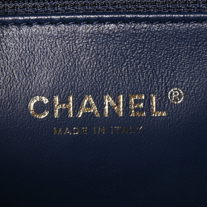 Chanel Tweed Snakeskin Quilted Medium CC Filigree Vanity Case Multicolor 6 of 10