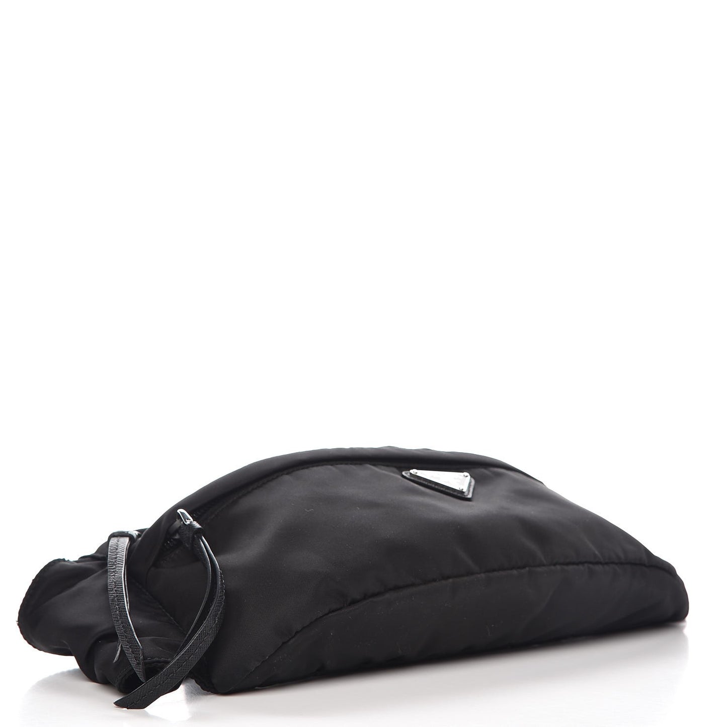 Tessuto Nylon Saffiano Belt Bag Black