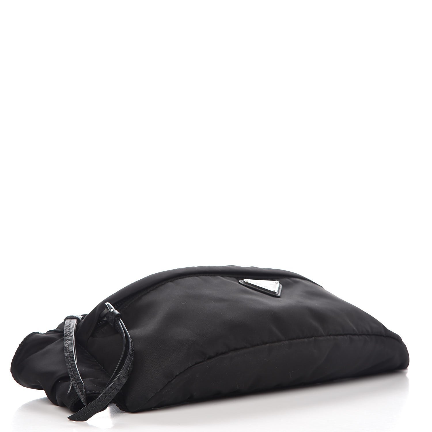Prada Tessuto Nylon Saffiano Belt Bag Black 4 of 7
