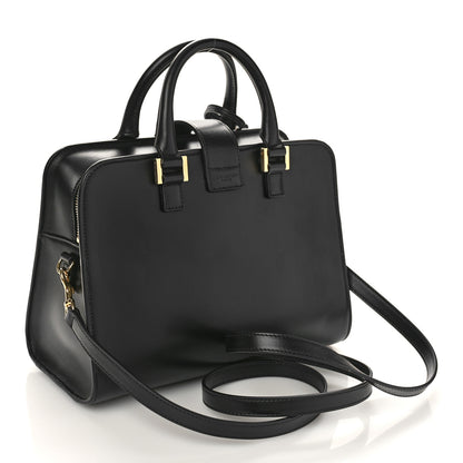 Saint Laurent Calfskin Monogram Baby Cabas Black 3 of 8
