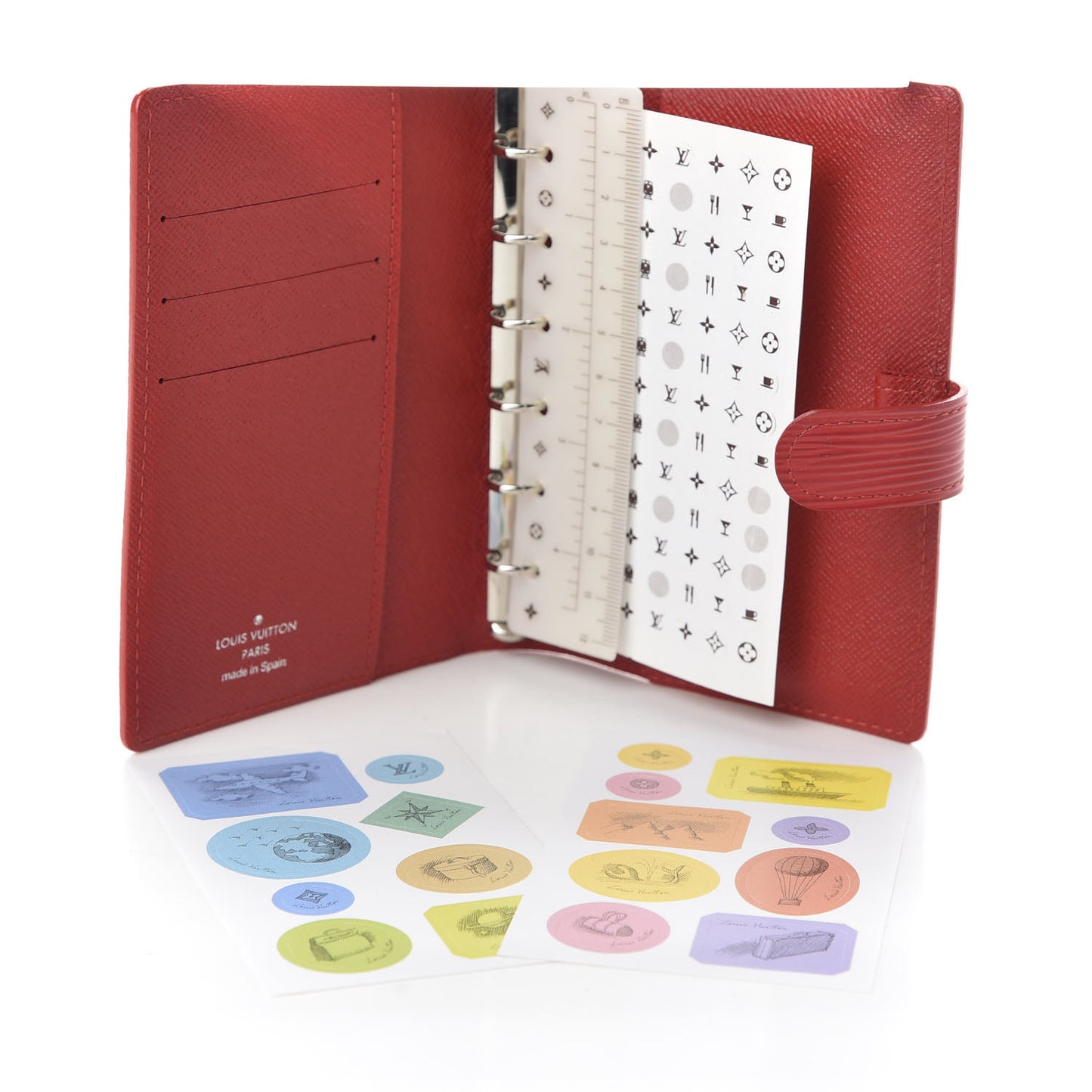 Epi Small Ring Agenda Cover Red
