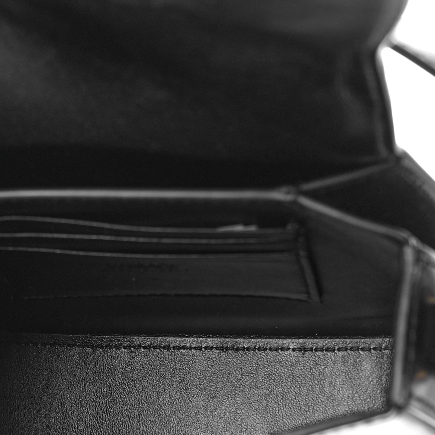 Calfskin Small Greca Goddess Shoulder Bag Black