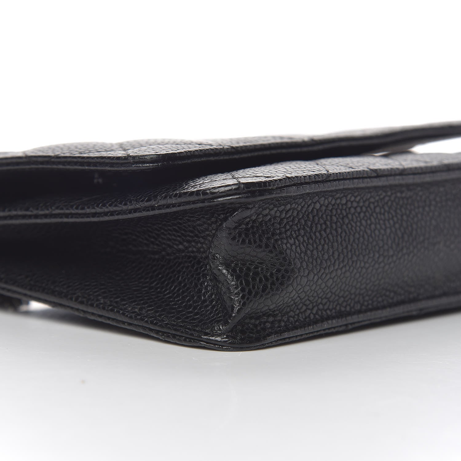 Chanel Caviar Quilted Wallet On Chain WOC Black 9 of 12