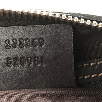Gucci GG Supreme Monogram Belt Bag Dark Brown 7 of 9