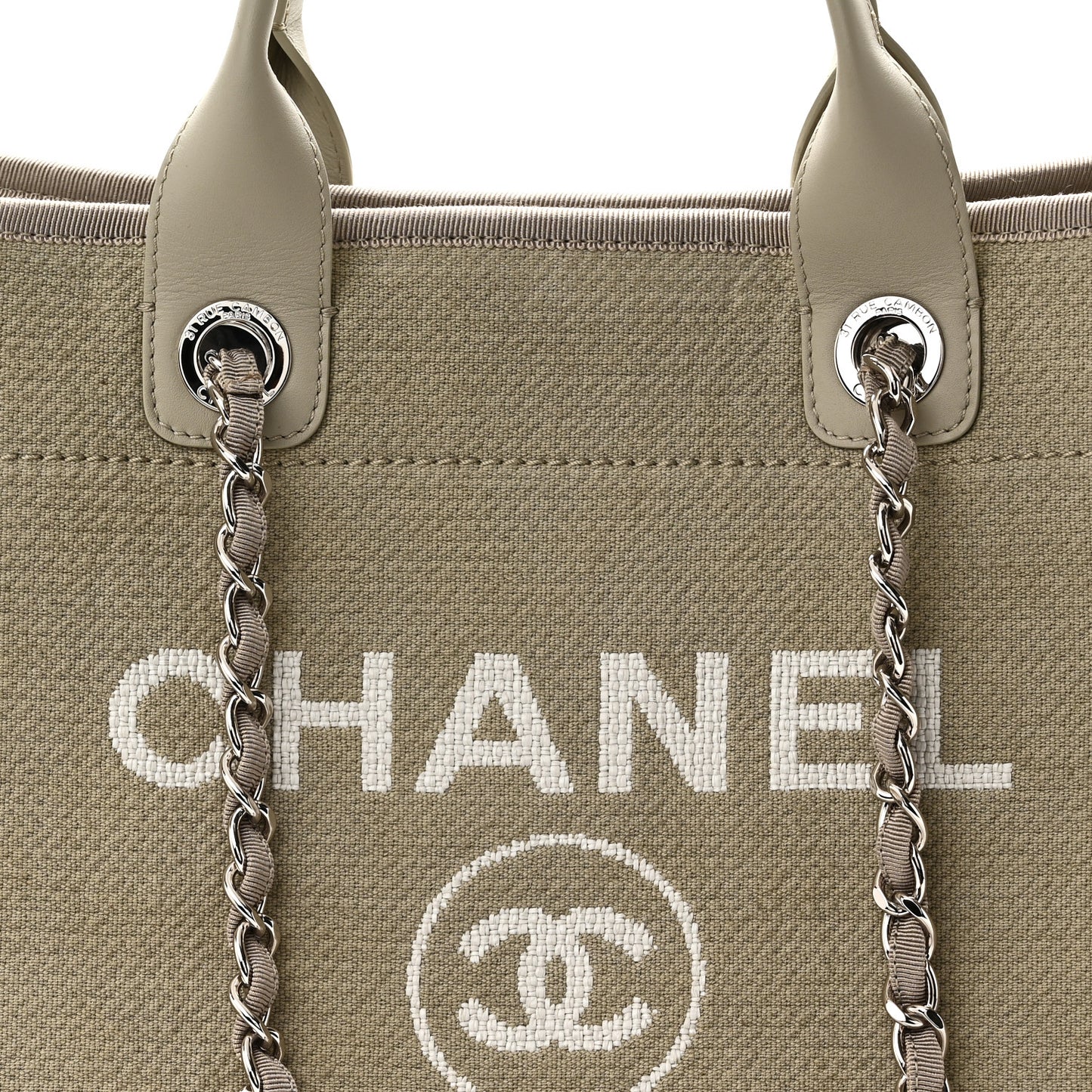 Mixed Fibers Medium Deauville Tote Grey