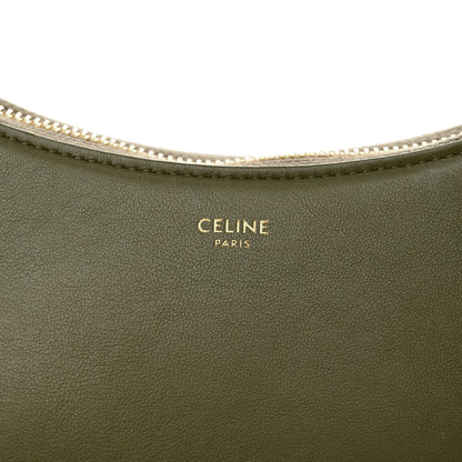 Celine Smooth Calfskin Medium Strap Ava Shoulder Bag Dark Olive 7 of 12