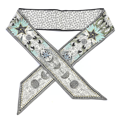 Christian Dior Silk La Lune Mitzah Scarf 1 of 3