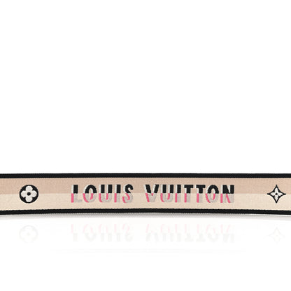 Louis Vuitton Jacquard Speedy Bandouliere 20 Shoulder Strap Black 5 of 5