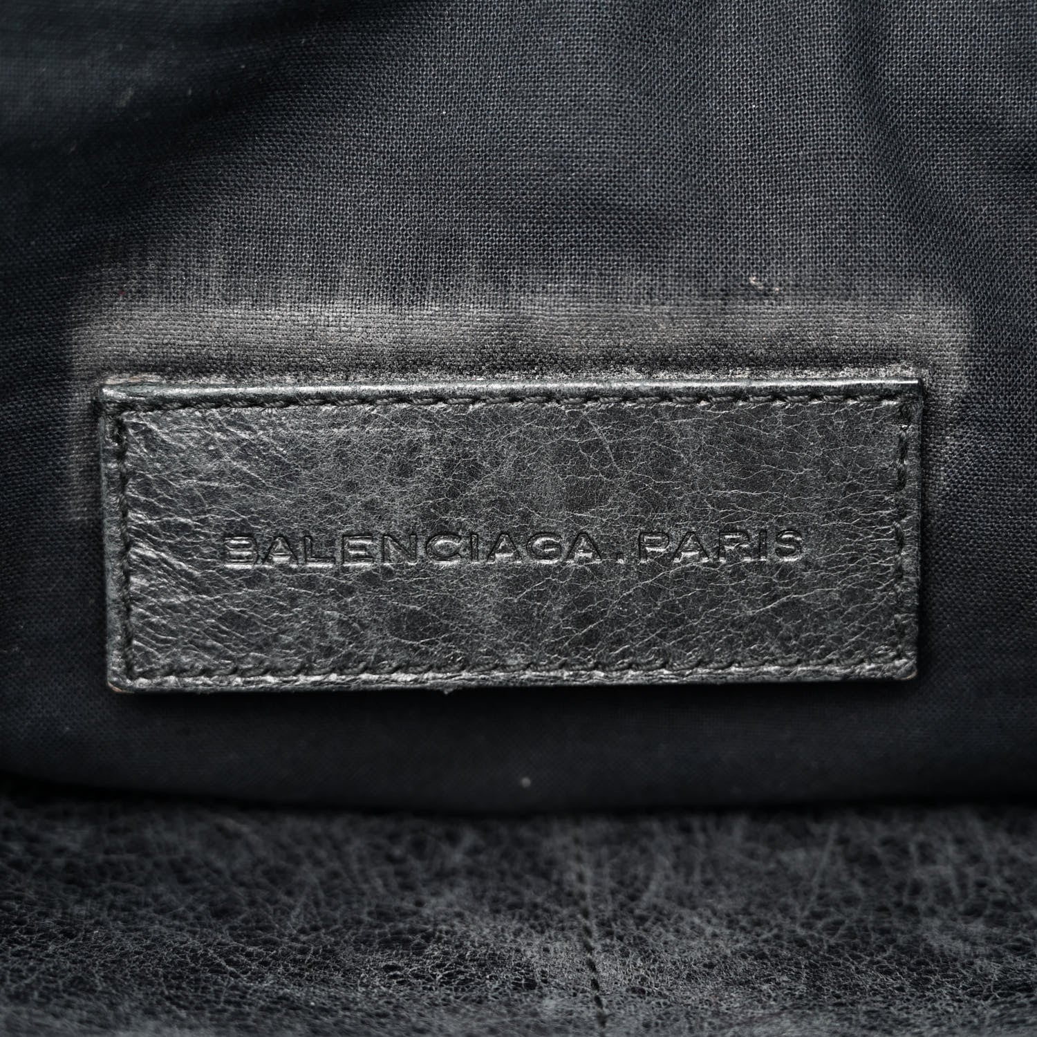 Balenciaga Agneau Giant 21 Silver Hardware Folder Black 11 of 40