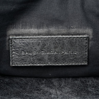 Balenciaga Agneau Giant 21 Silver Hardware Folder Black 11 of 40
