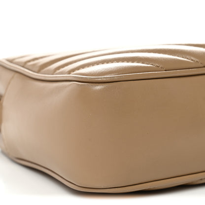 Saint Laurent Calfskin Matelasse Monogram Lou Camera Bag Dark Beige 9 of 16