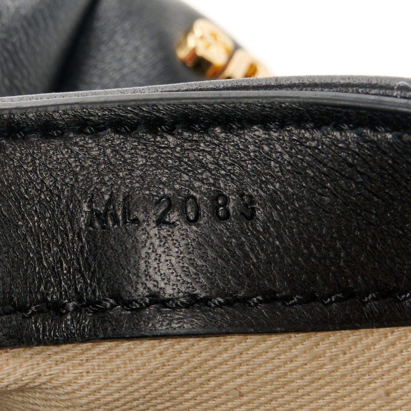 Padded Lambskin Le Petit Bambimou Black