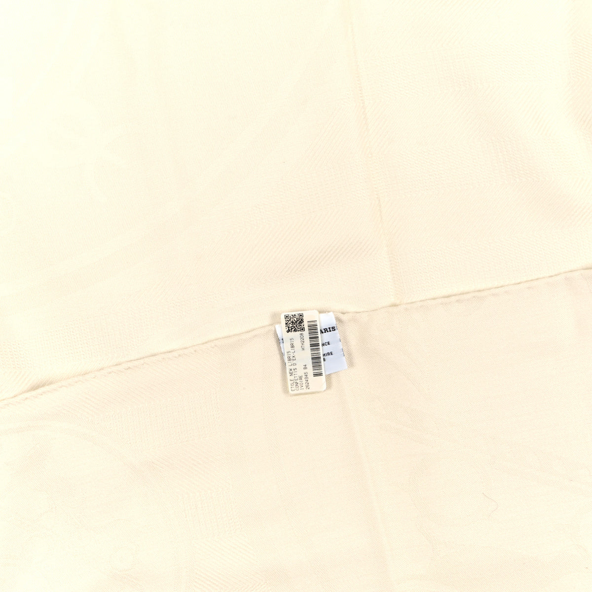 Hermes Cashmere Silk New Libris Confettis D'Ex Stole Ivory 3 of 3