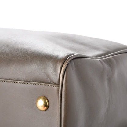Saint Laurent Calfskin Classic Duffle 12 Earth 10 of 12