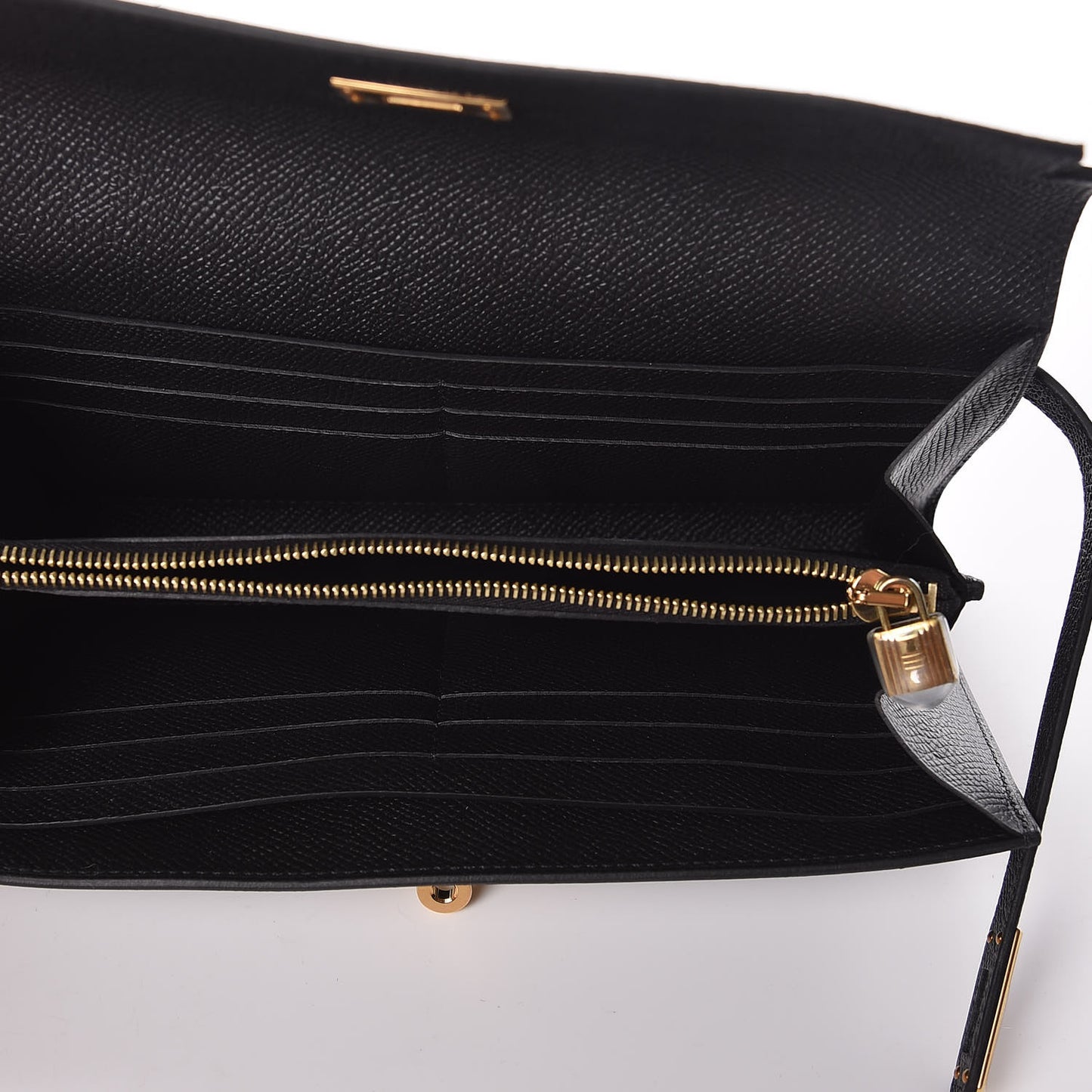 Epsom Kelly Longue Wallet Black