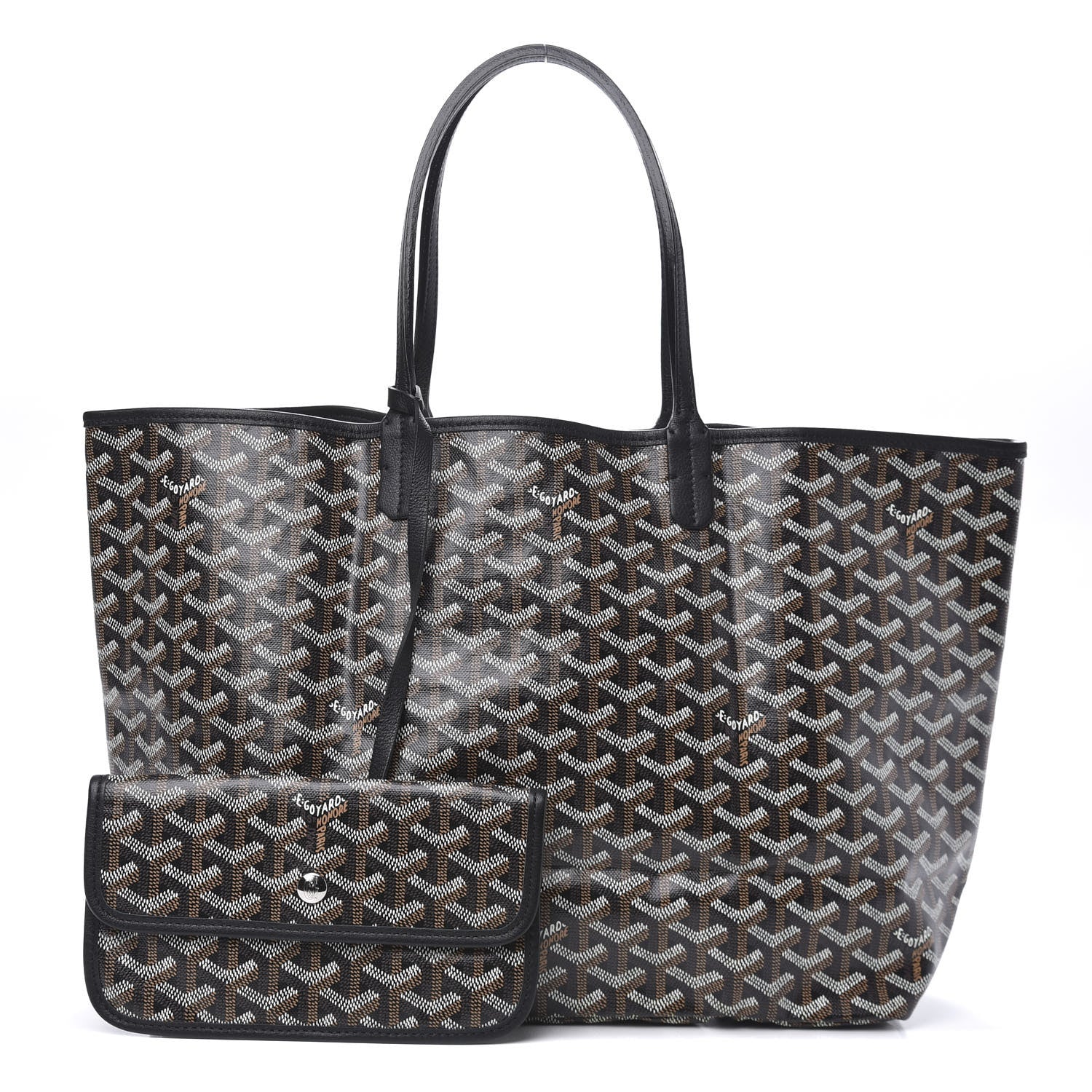 Goyard Goyardine Saint Louis PM Black 1 of 9
