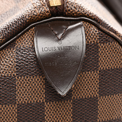 Louis Vuitton Damier Ebene Speedy 30 6 of 10