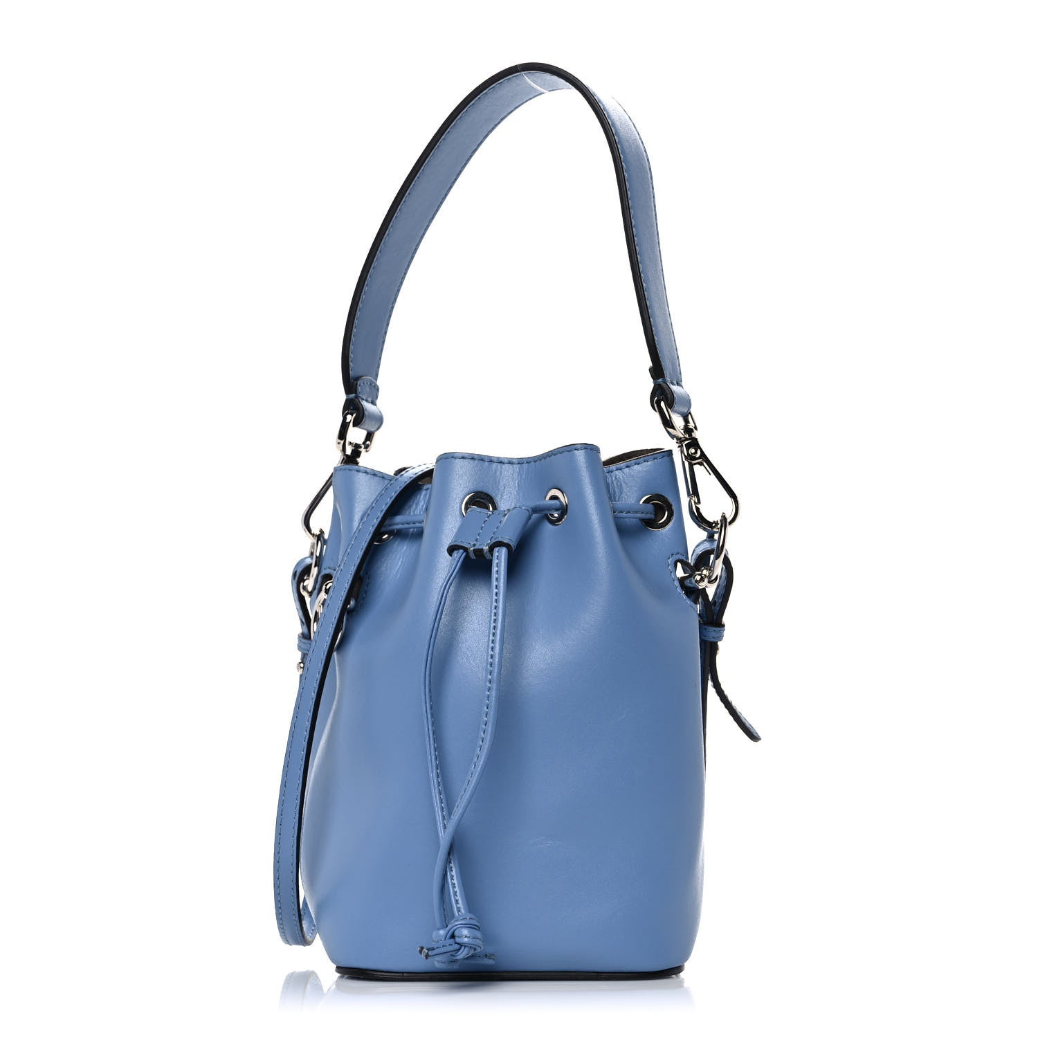 Fendi Vitello Liberty Lucido F is Fendi Mini Mon Tresor Bucket Bag Nebula 1 of 16