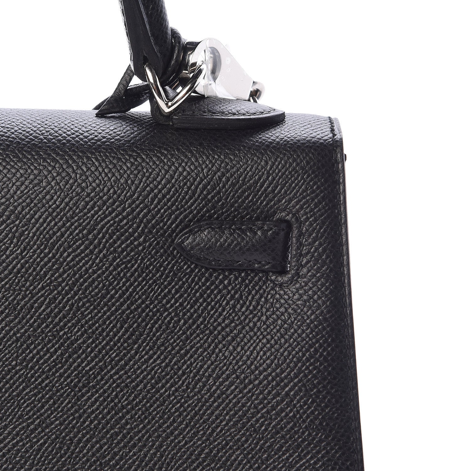 Hermes Epsom Kelly Sellier 25 Black 12 of 38