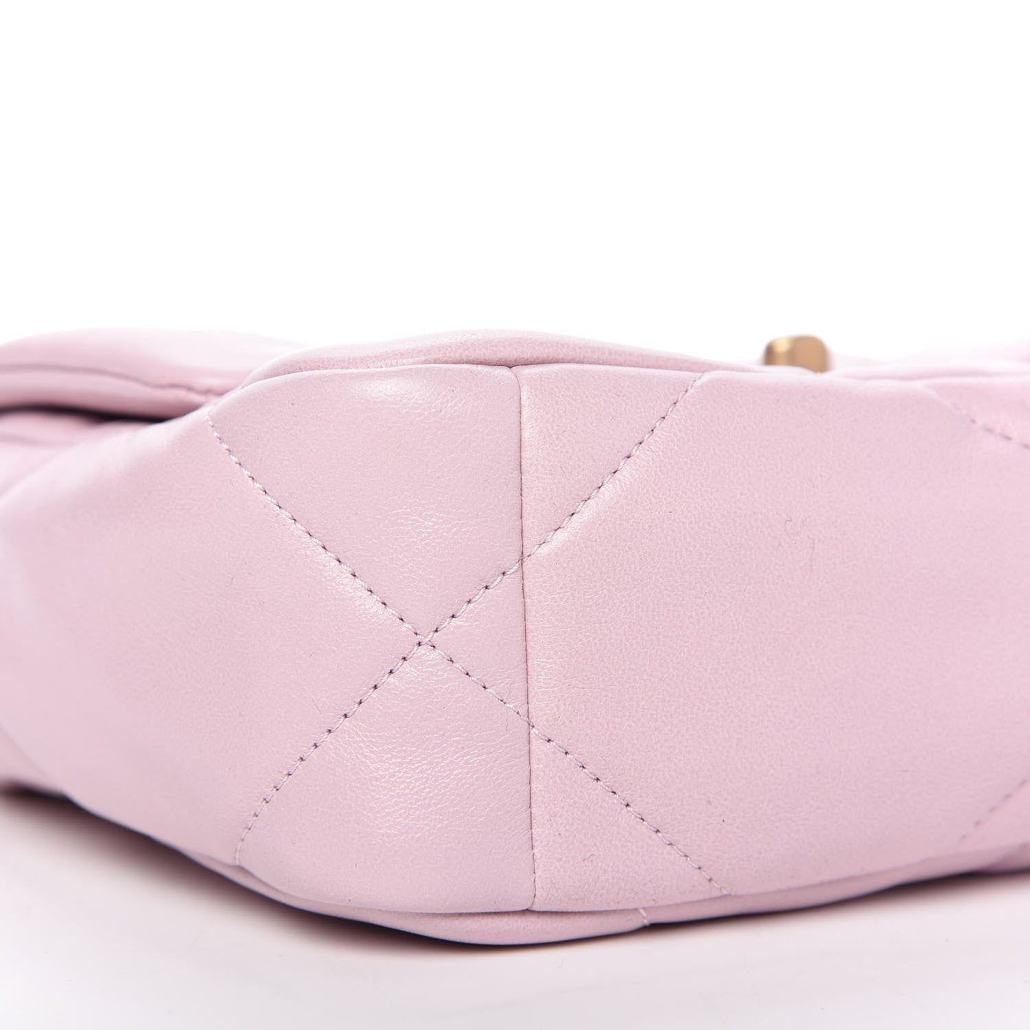 Chanel Lambskin Quilted Medium Chanel 19 Flap Light Pink 6 of 10