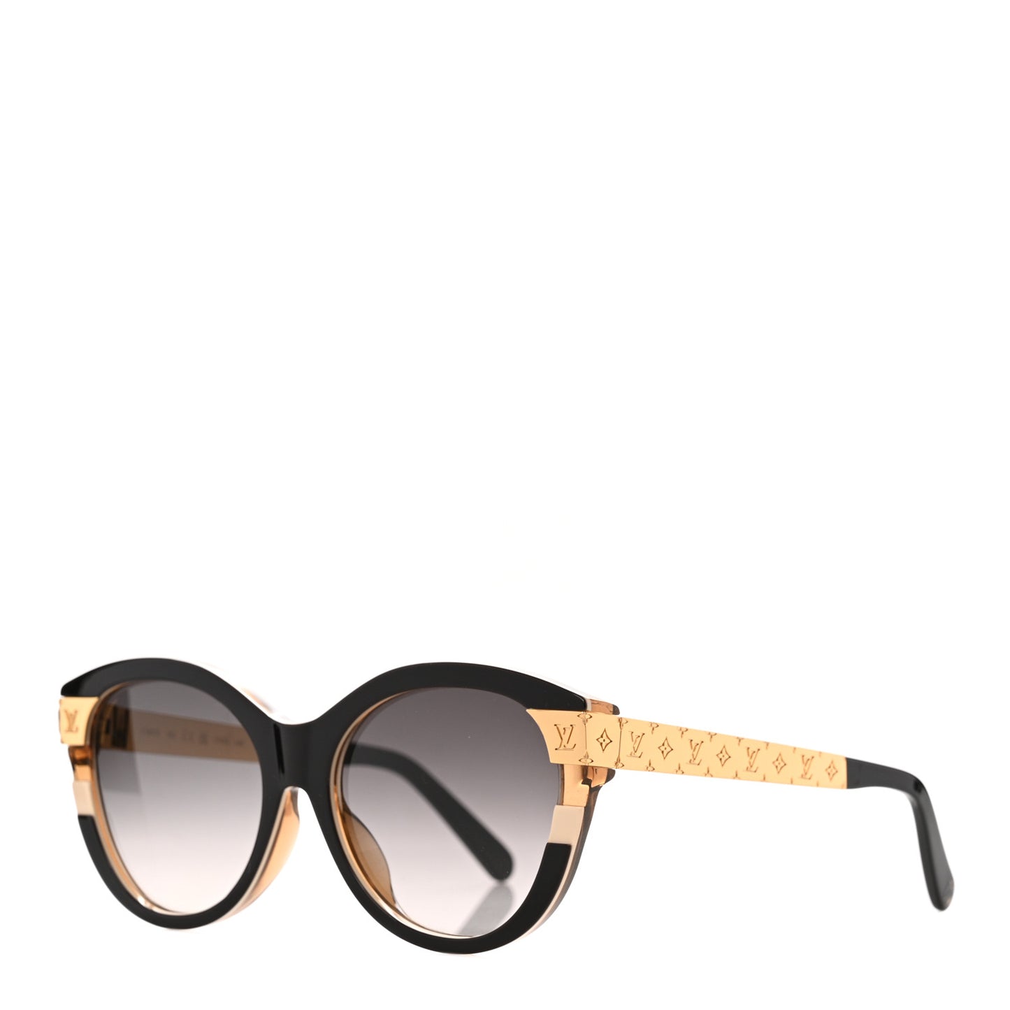 Acetate Petit Soupcon Cat Eye Sunglasses Z1857W Black