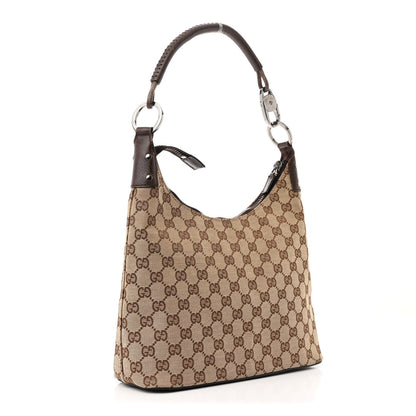 Gucci Monogram Shoulder Bag Dark Brown 3 of 12