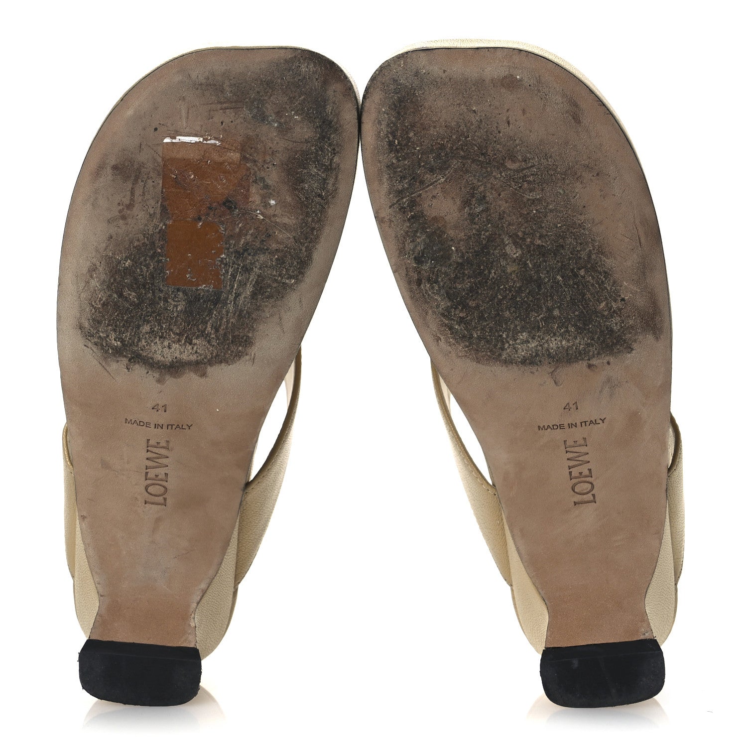 Loewe Goatskin Ease 35mm Thong Sandals 41 Medium Concealer 7 of 15