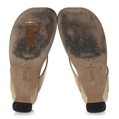 Loewe Goatskin Ease 35mm Thong Sandals 41 Medium Concealer 7 of 15