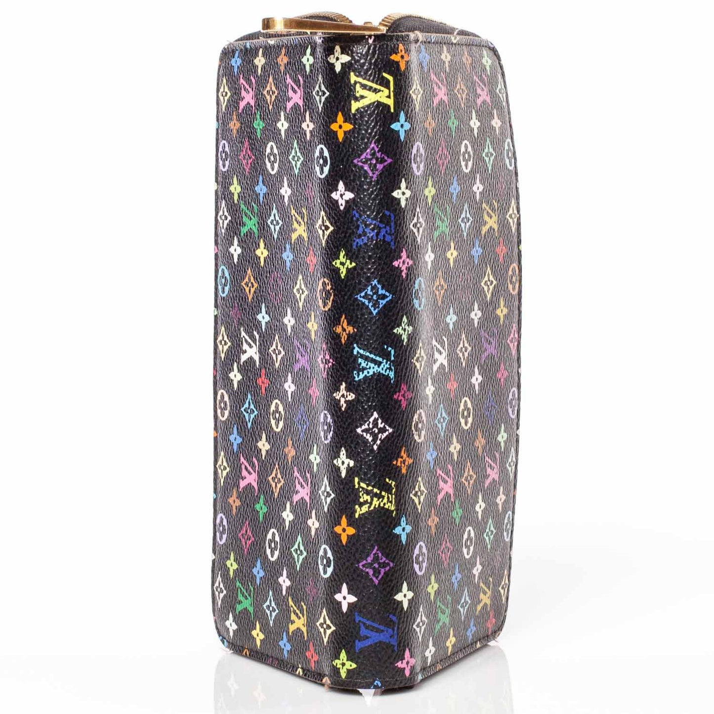 Monogram Multicolor Zippy Wallet Black