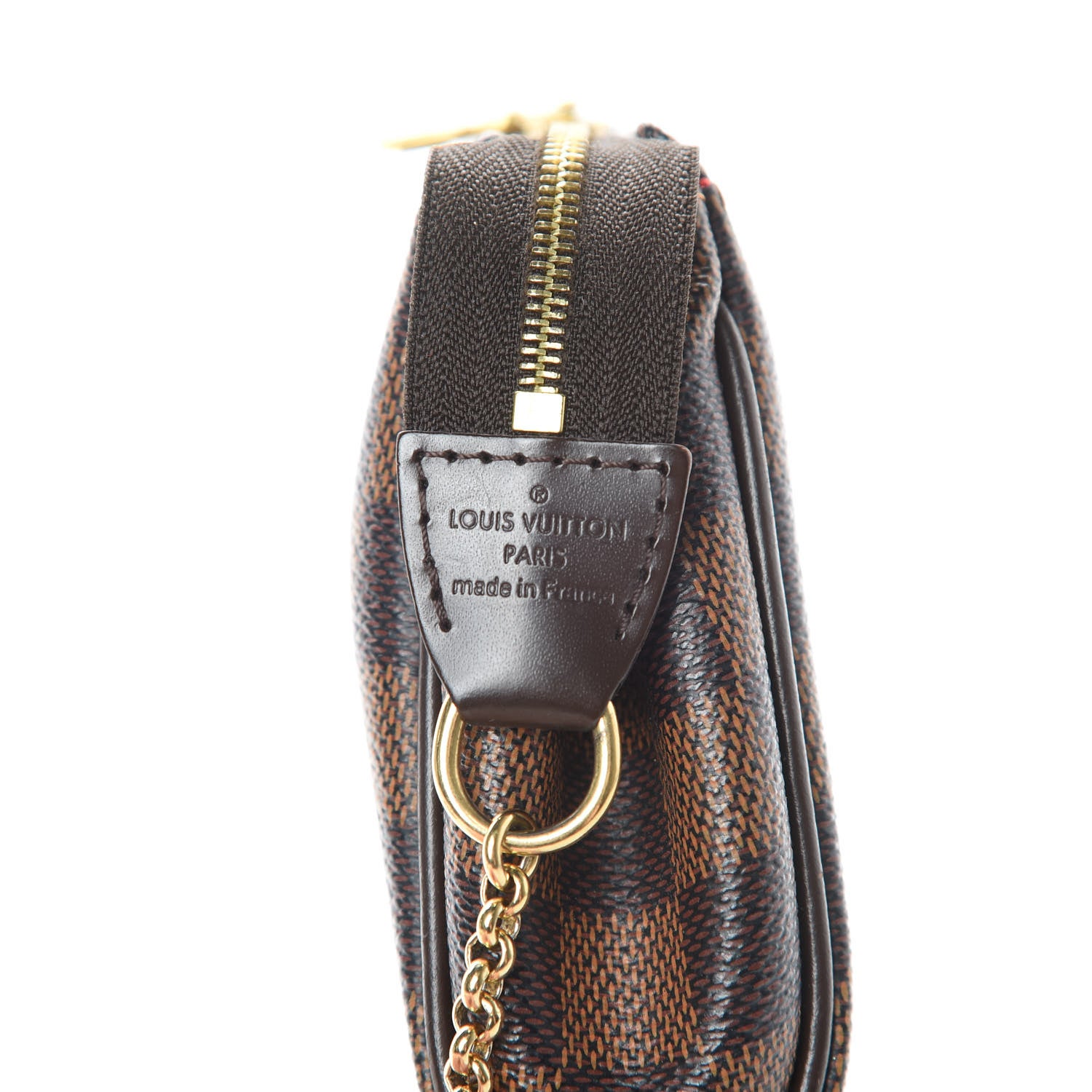 Louis Vuitton Damier Ebene Eva Clutch 6 of 10