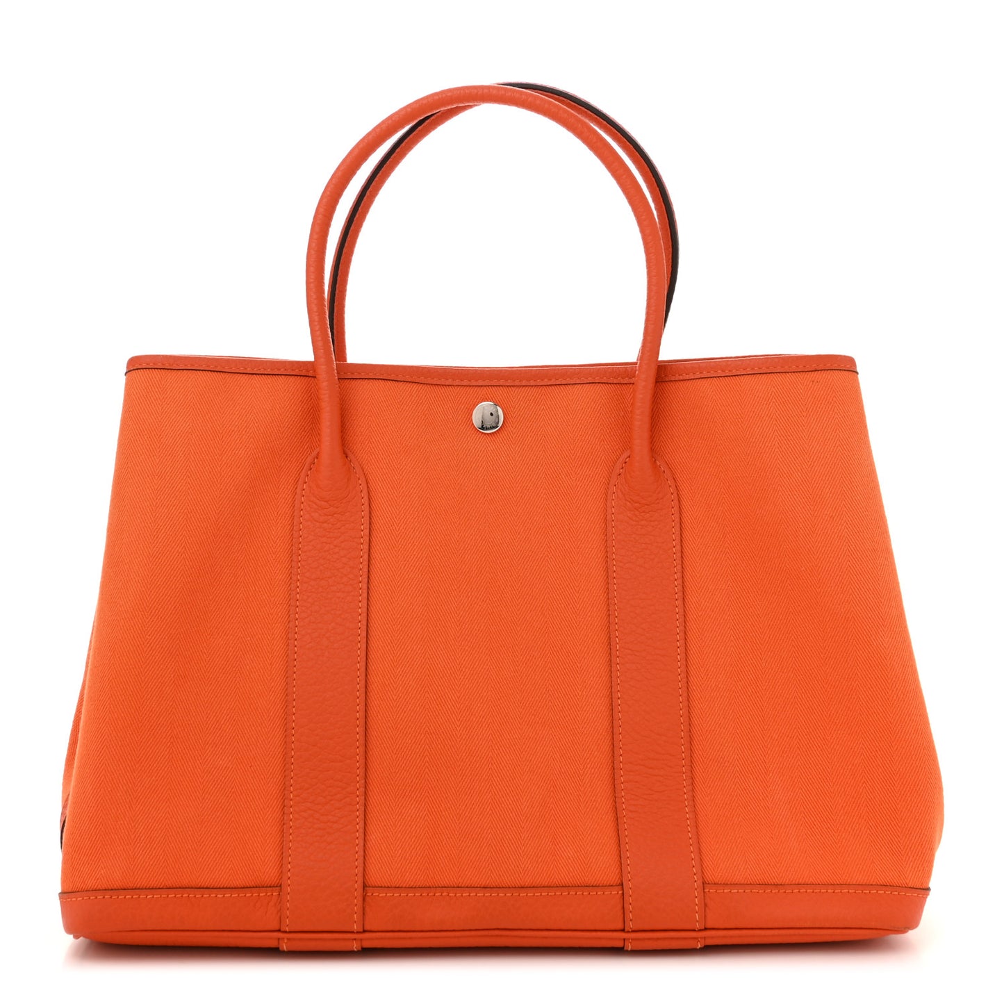 Toile Negonda Garden Party Tote 36 MM Orange