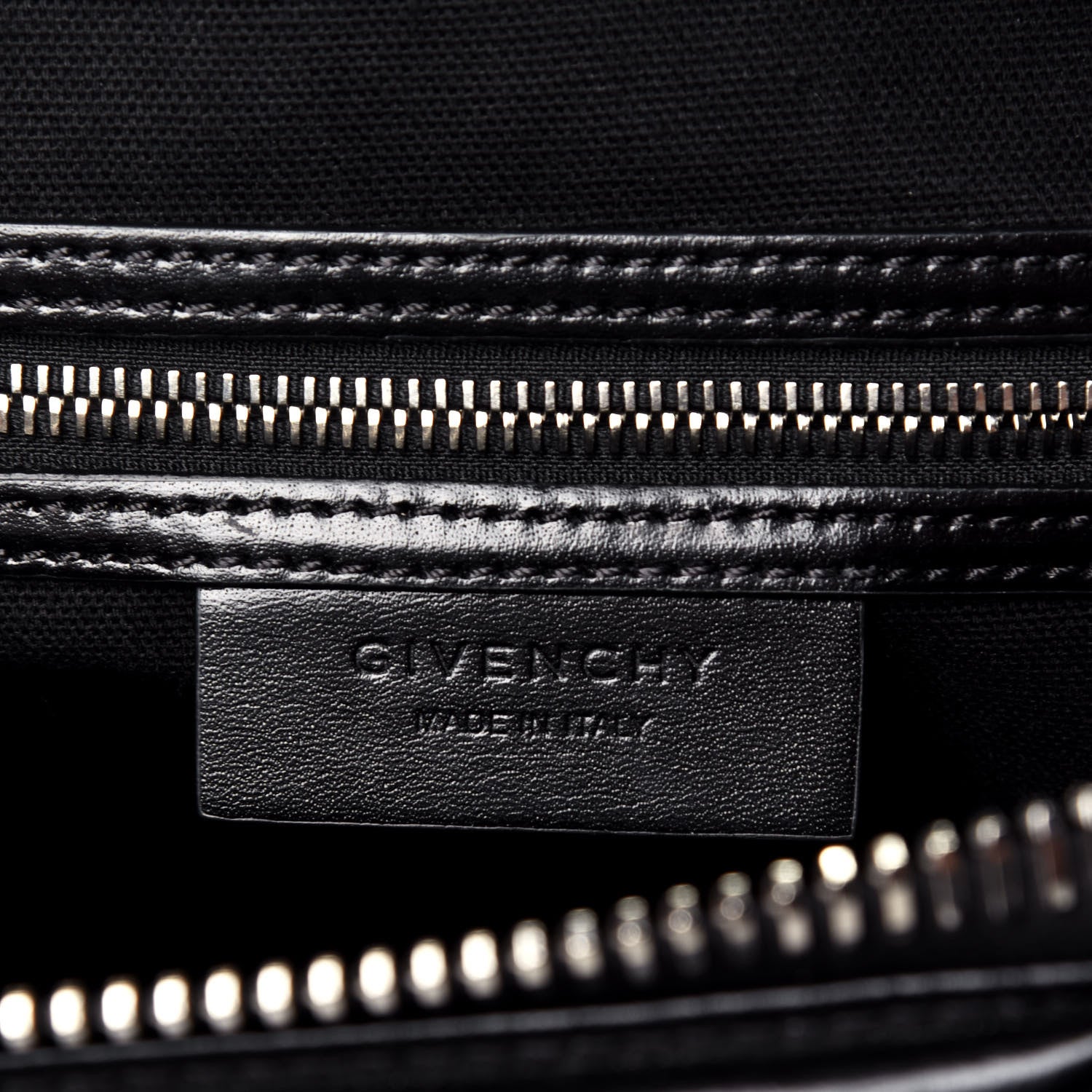 Givenchy Shiny Lord Calfskin Small Antigona Black 7 of 10