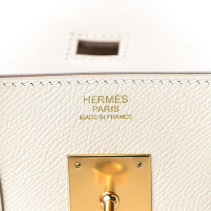 Hermes Epsom Birkin 30 Craie 8 of 37