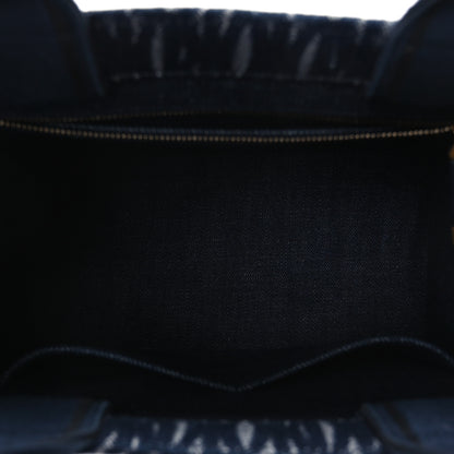 Christian Dior Denim Small Miss Dior Graffiti Book Tote Blue 5 of 10