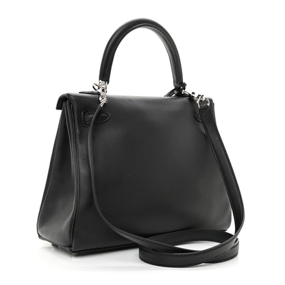 Hermes Swift Kelly Retourne 25 Black 3 of 11