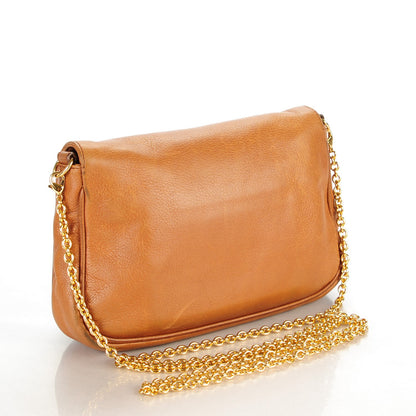 Fendi Vitello Flamingo Fendista Pouchette Crossbody Orzo 3 of 7