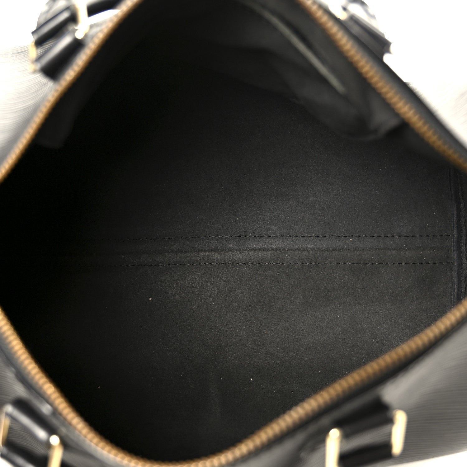 Louis Vuitton Epi Speedy 30 Black 5 of 11