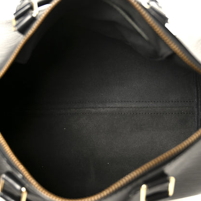 Louis Vuitton Epi Speedy 30 Black 5 of 11