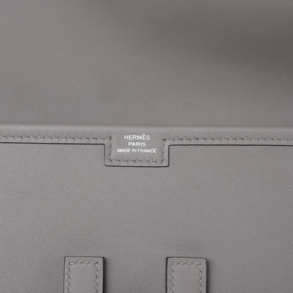 Hermes Swift Jige Elan 29 Clutch Gris Asphalte 6 of 8