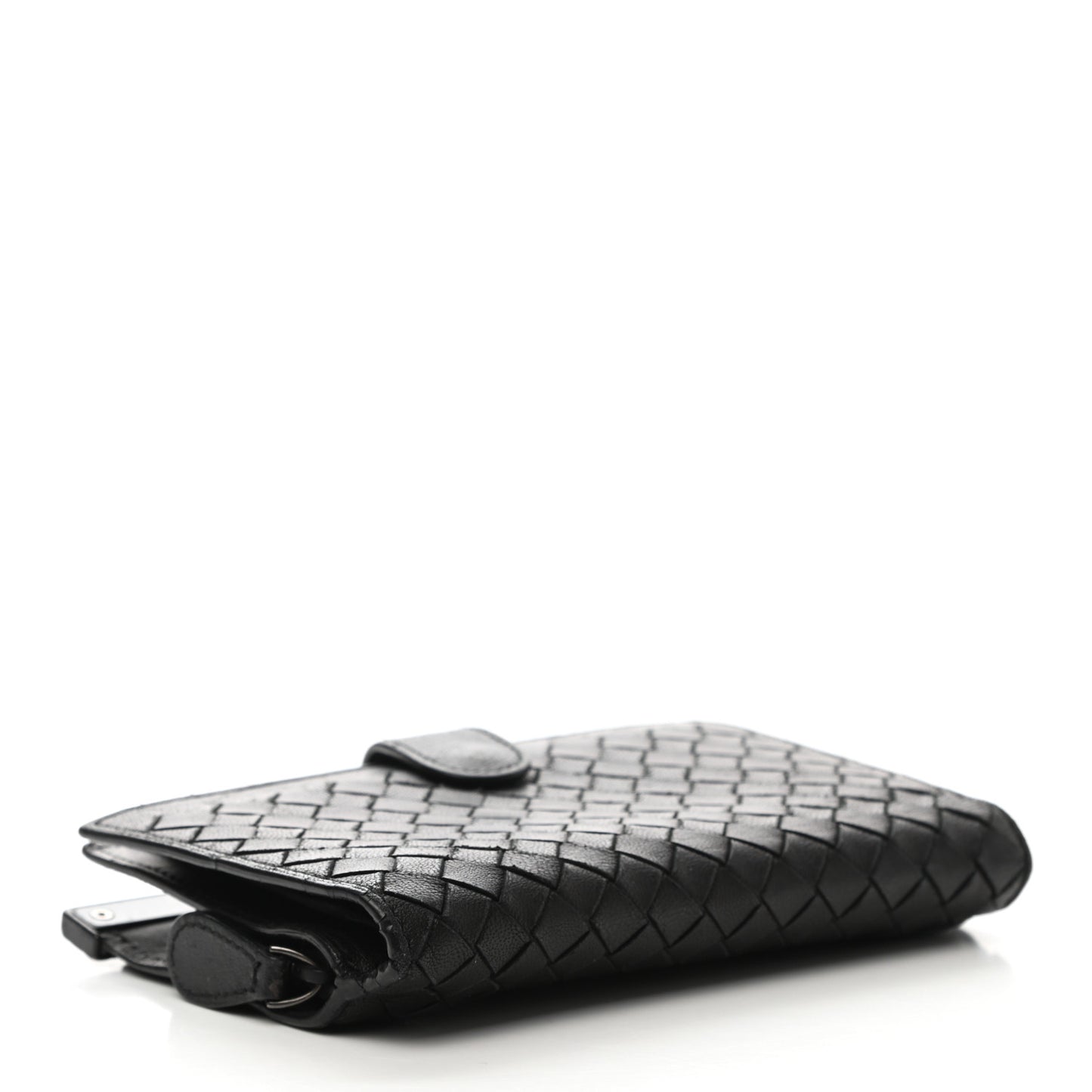 Nappa Intrecciato Continental Wallet Black