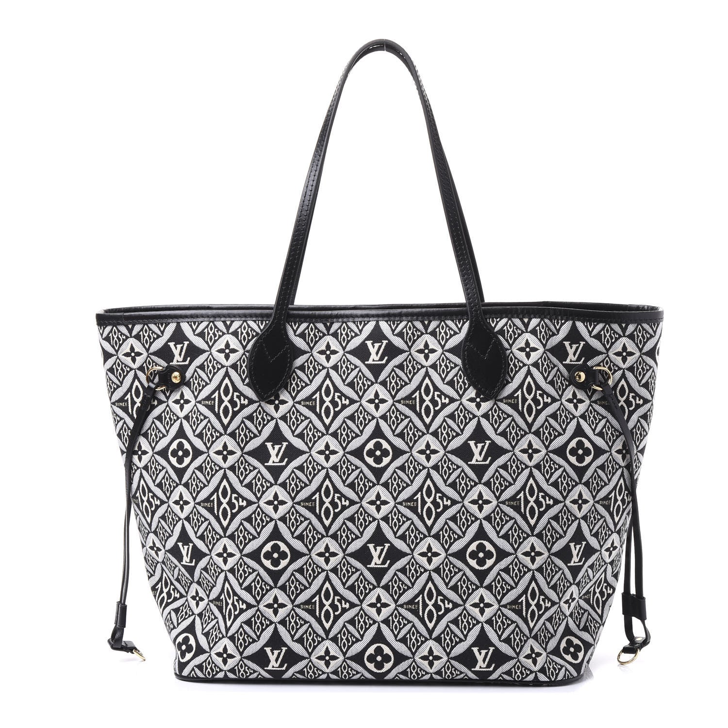 Louis Vuitton Jacquard Since 1854 Neverfull MM Grey 1 of 12