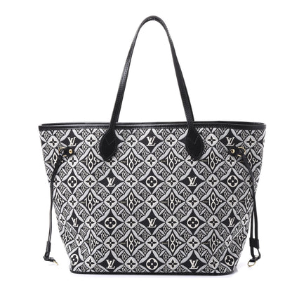 Louis Vuitton Jacquard Since 1854 Neverfull MM Grey 1 of 12